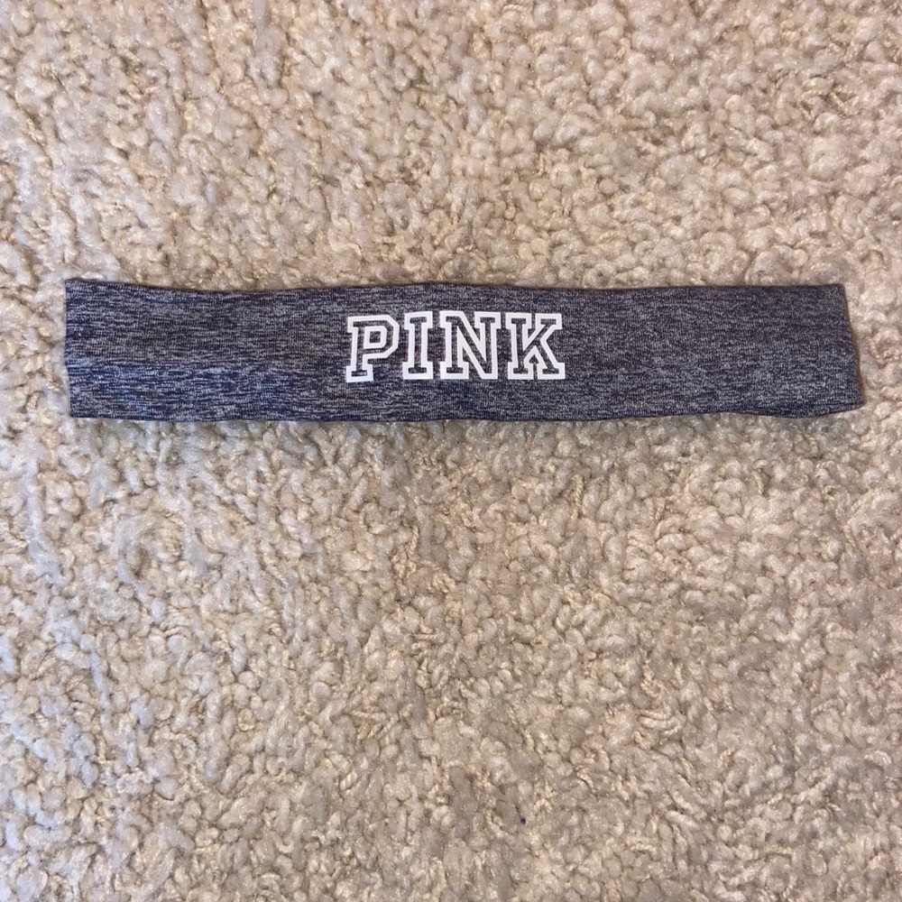 PINK gray headband